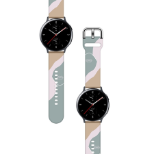 Hurtel Strap Moro Csereszíj Samsung Galaxy Watch 42mm csereszíj camo fekete (17) tok okosóra kellék