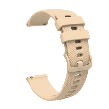 Hurtel Szilikon csereszíj Huawei Watch GT2 / GT3 (42mm) - bézs okosóra kellék