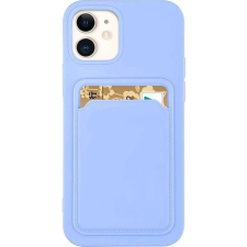 Hurtel Szilikon Tok Bankkártyatartóval Samsung Galaxy A72 4G Lila (9145576229842) tok és táska