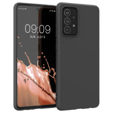 Hurtel Szilikon tok lágy rugalmas szilikon tok Samsung Galaxy A22 4G fekete tok és táska