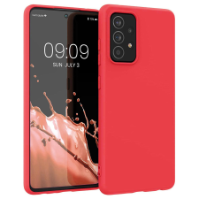 Hurtel Szilikon tok lágy rugalmas szilikon tok Samsung Galaxy A22 4G piros tok és táska