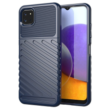 Hurtel Thunder Case Rugalmas, strapabíró TPU tok Samsung Galaxy A22 5G kék tok és táska