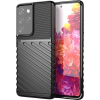 Hurtel Thunder Case Tok Samsung Galaxy S23 Ultra Szilikon Armor Tok Fekete (9145576268674)