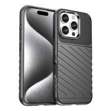 Hurtel Thunder tok iPhone 16 Pro - fekete tok és táska