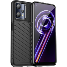 Hurtel Thunder Tok Rugalmas Ütésálló Tok Realme 9 Pro Fekete (187737395) tok és táska