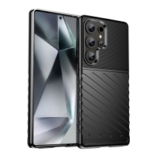 Hurtel Thunder tok Samsung Galaxy S25 Ultra - fekete tok és táska