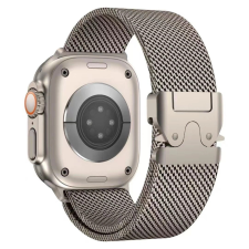 Hurtel Titanium Milanese Loop csereszíj Apple Watch 42/44/45/46/49mm - titánszürke okosóra kellék