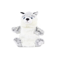 Husky plüss kézbáb 25 cm plüssfigura