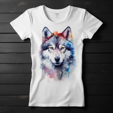  Husky póló (Női)(Színes) női póló