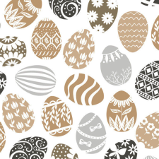  Húsvét Elegant Eggs szalvéta 20 db-os 33x33 cm papírárú, csomagoló és tárolóeszköz