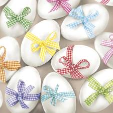 Húsvét Ribbon szalvéta 20 db-os 33x33 cm papírárú, csomagoló és tárolóeszköz