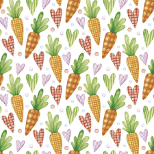 Húsvét Sweet Carrots szalvéta 20 db-os 25x25 cm party kellék