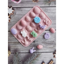  Húsvéti szilikon forma, 18 rekeszes sütés és főzés