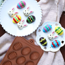 Húsvéti tojás bonbon forma konyhai eszköz