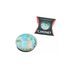Hűtőmágnes 3cm,Monet:Hölgy esernyővel hűtőmágnes