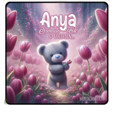  Hűtőmágnes, Anyák napja, Anya szeretete, tulipánok hűtőmágnes