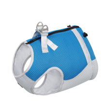  Hűtőmellény kutyáknak fényvisszaverő elemekkel, kék, S-es nyakörv, póráz, hám kutyáknak