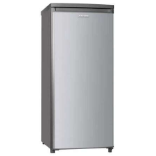  Hűtőszekrény fagyasztóval 176/14L inox hűtőgép, hűtőszekrény