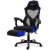 HUZARO Combat 3.0 Gamer szék lábtartóval #fekete-kék