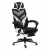 HUZARO Combat 5.0 Gamer szék - Fekete/Fehér (HZ-COMBAT 5.0 WHITE)