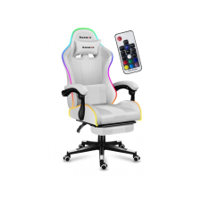 HUZARO Force 4.7 RGB Gamer szék - Fehér (HZ-FORCE 4.7 RGB WHITE) forgószék