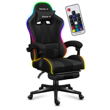 HUZARO Force 4.7 RGB MESH Gamer szék - Fekete forgószék