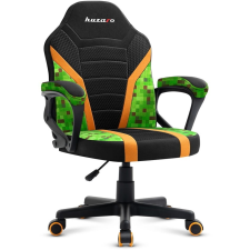 HUZARO Ranger 1.0 Gyermek Gamer szék - Fekete/Zöld/Narancssárga forgószék