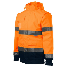 HV Guard 4 in 1 jacket unisex fluoreszkáló narancssárga XL férfi kabát, dzseki