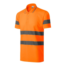 HV Runway galléros póló unisex fluoreszkáló narancssárga 2XL láthatósági ruházat