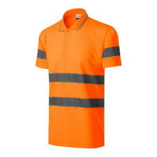  HV Runway galléros póló unisex fluoreszkáló narancssárga S
