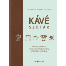 HVG Könyvek Kávészótár gasztronómia