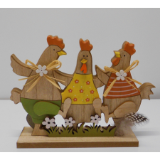  HY-4956 FA DEKOR 21CM 3 TYÚKOCSKA dekorációs kellék