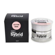 hybrid PolyAcryl Gel - Glitter Nude - 15ml műköröm zselé