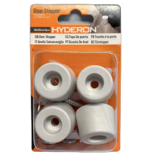 HYDERON Ajtóütköző Gumi 30*20Mm Csavarral Fehér 4Db/Cs Hyderon bútor