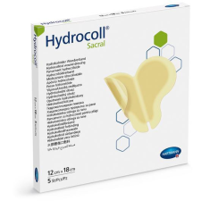  Hydrocoll® sacral hidrokolloid kötszer (12x18 cm; 5 db) gyógyászati segédeszköz