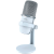 HYPERX SoloCast Gamer Asztali Mikrofon - Fehér (519T2AA)