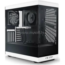 HYTE Y40  fehér-fekete (táp nélküli) ablakos ATX ház (CS-HYTE-Y40-BW) számítógép ház