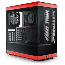 HYTE Y40 TG piros számítógép ház