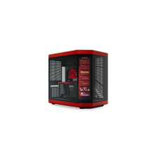 HYTE Y70 Touch táp nélküli ablakos ház Red - piros-fekete (CS-HYTE-Y70-BR-L) (CS-HYTE-Y70-BR-L) számítógép ház