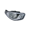  Hyundai I10 2008.05.01-2013.10.31 Jobb Fényszóró H4 Fekete Hátsó 10.11- (motorral) TYC (01W3)