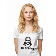  I'll be back - Női V-Nyakú Póló női póló