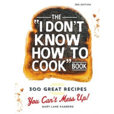  "I Don't Know How to Cook" Book – Mary-Lane Kamberg idegen nyelvű könyv