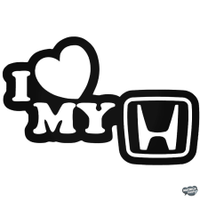 I Love My Honda matrica matrica