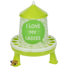  I love my ladies - műanyag baromfi etető lábakkal 4 kg haszonállat felszerelés