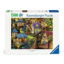 I PLAY Puzzle 1500 db - Alkonyat a fák tetején puzzle, kirakós
