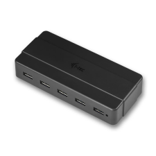 I-TEC Advance Charging USB 3.0 Hub 7 port + tápegységl fekete (U3HUB742) (U3HUB742) hub és switch