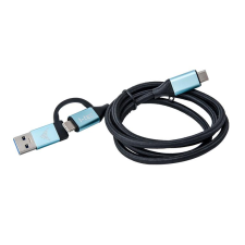 I-TEC C31USBCACBL USB kábel 1 M USB 3.2 Gen 1 (3.1 Gen 1) USB C Fekete, Kék (C31USBCACBL) kábel és adapter
