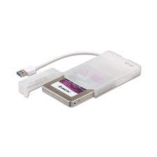 I-TEC iTec MySafeU314 2.5" USB 3.0 Külső SSD ház Fehér asztali számítógép kellék