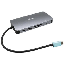 I-TEC TEC USB-C fém nano dokkoló HDMI / VGA LAN + Teljesítményszállítás 100W laptop kellék