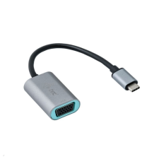 I-TEC USB-C VGA 60Hz Metal adapter asztroszürke (C31METALVGA60HZ) kábel és adapter